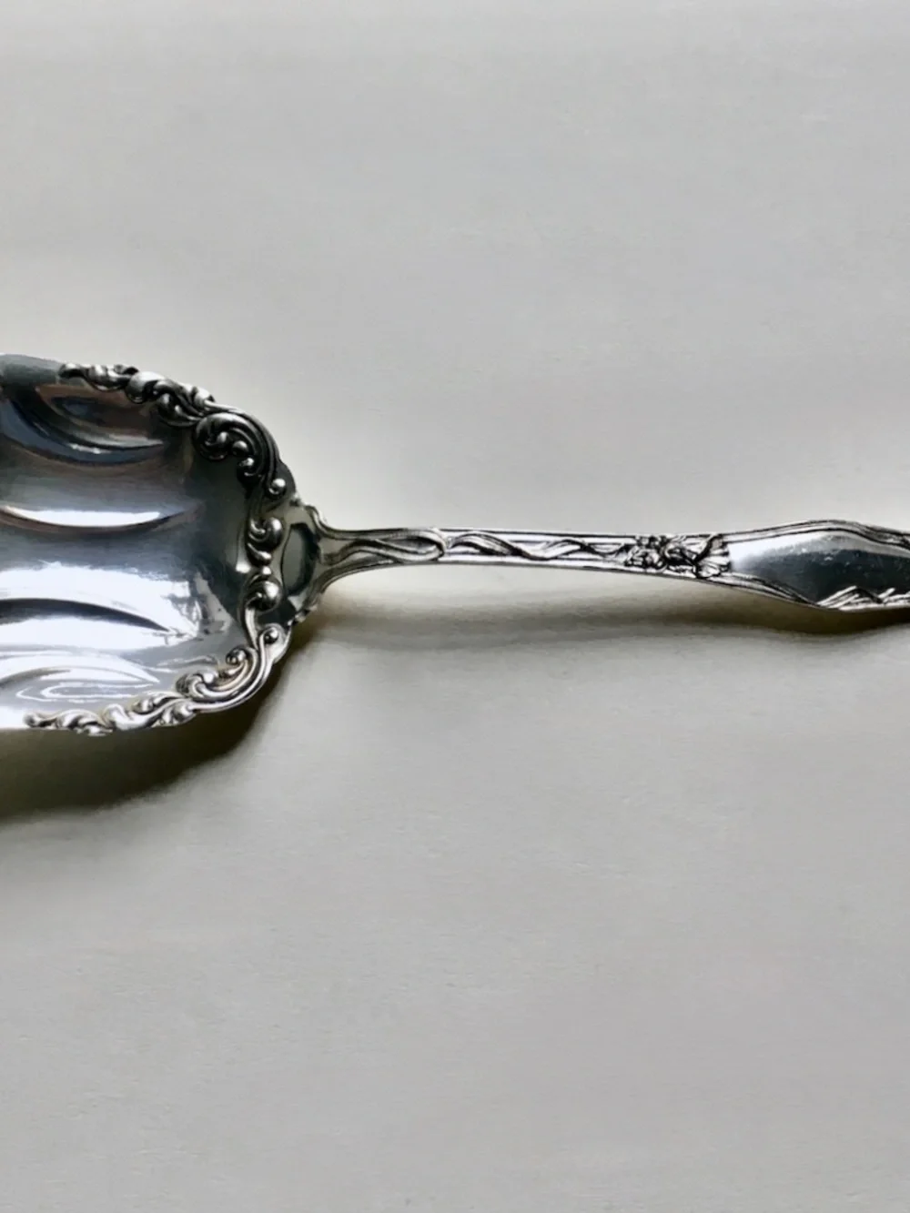 American Silver SP Co. Silver Berry Spoon, C. 1900